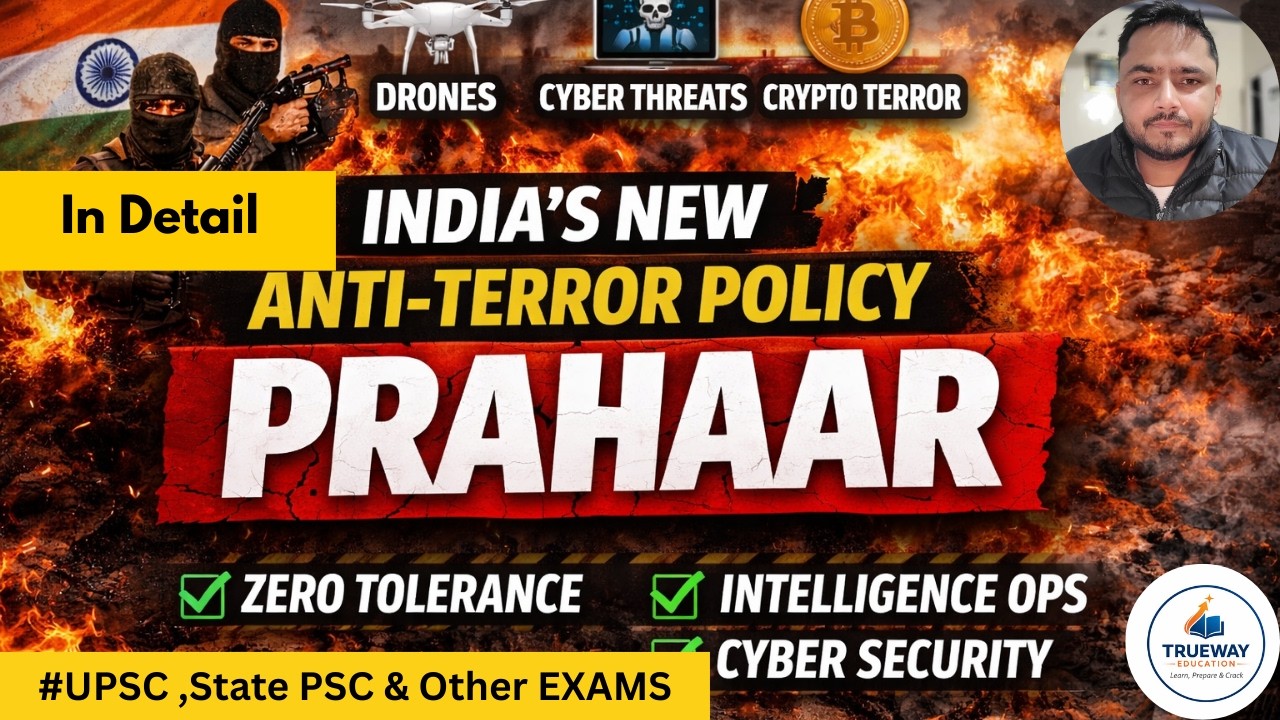 PRAHAAR Explained | India’s New Anti-Terror Policy 2026 #upsc #currentaffairs