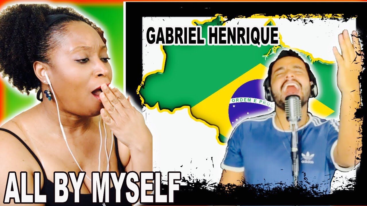 Gabriel Henrique- All By Myself (Cover Celine Dion)- РЕАКЦИЯ!!! | Drew Nation