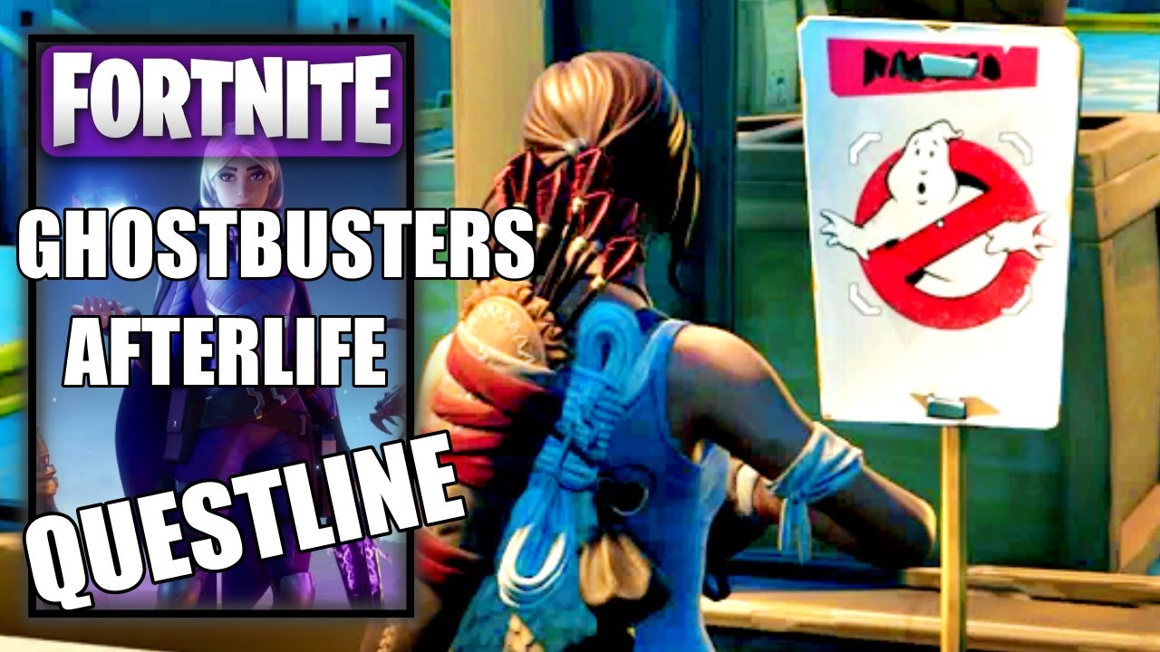 Fortnite - Containment Specialist - Ghostbusters Afterlife Questline - Punchcard