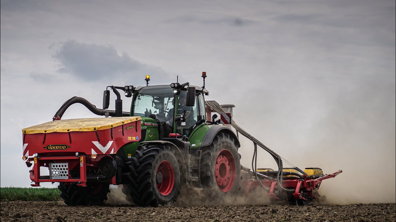 🇵🇱Siew Kukurydzy 2025🔥Fendt 726 Vario 7 Gen & Vaderstad🔥