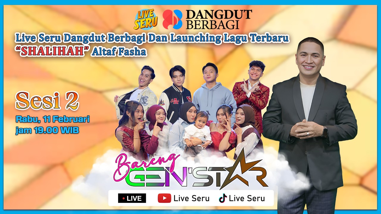 🔴 LIVE SERU DANGDUT BERBAGI DAN LAUNCHING LAGU TERBARU 