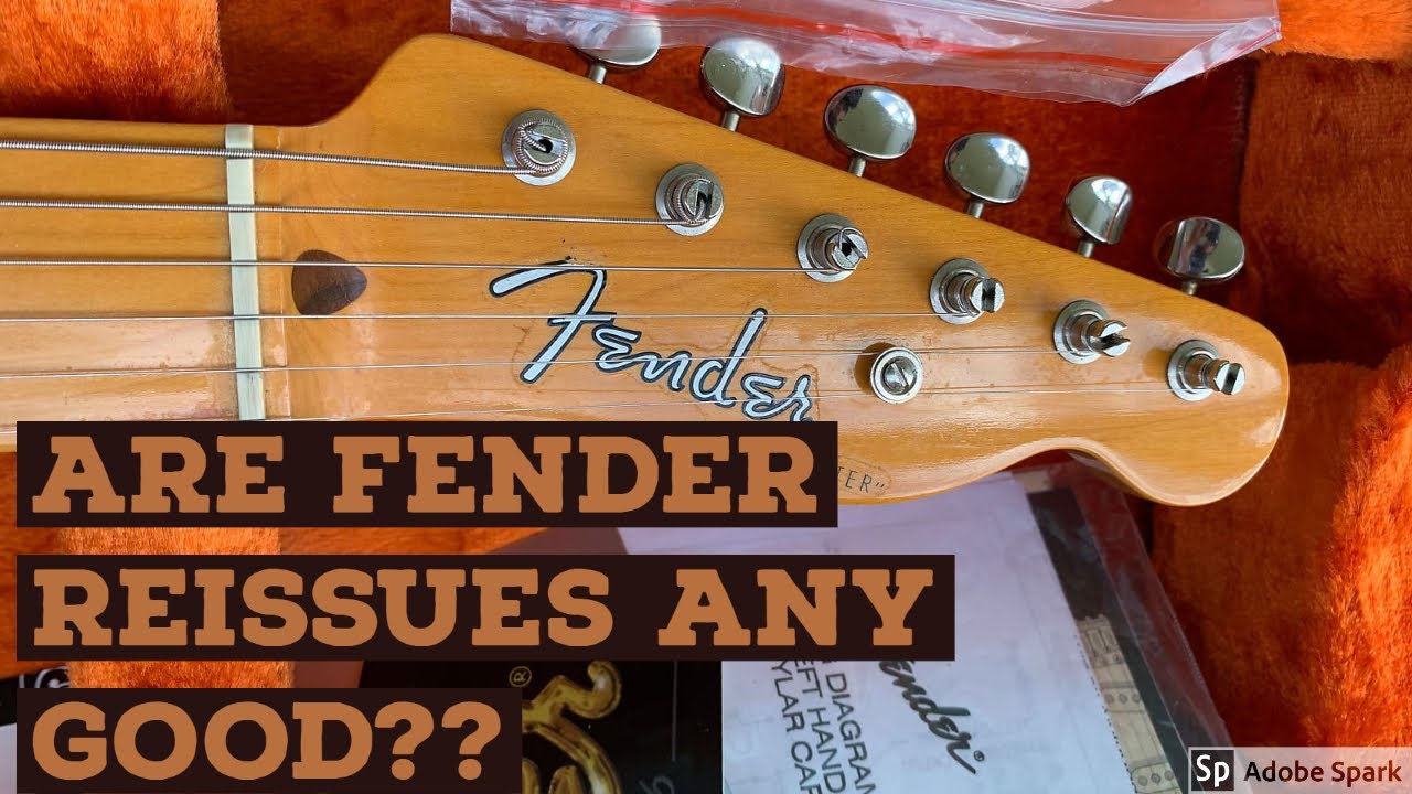 Are Fender Reissues Any Good??? - ‘52 Reissue Telecaster