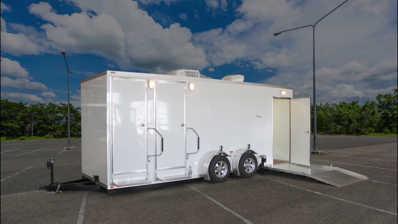 ADA +2 Shower Trailer / Portable Restrooms Combo Sierra Series