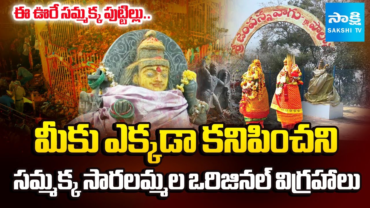 ఈ ఊరే సమ్మక్క పుట్టిల్లు.. | Unseen Sammakka Saralamma Idols in Jagitial | Medaram Jatara 2026