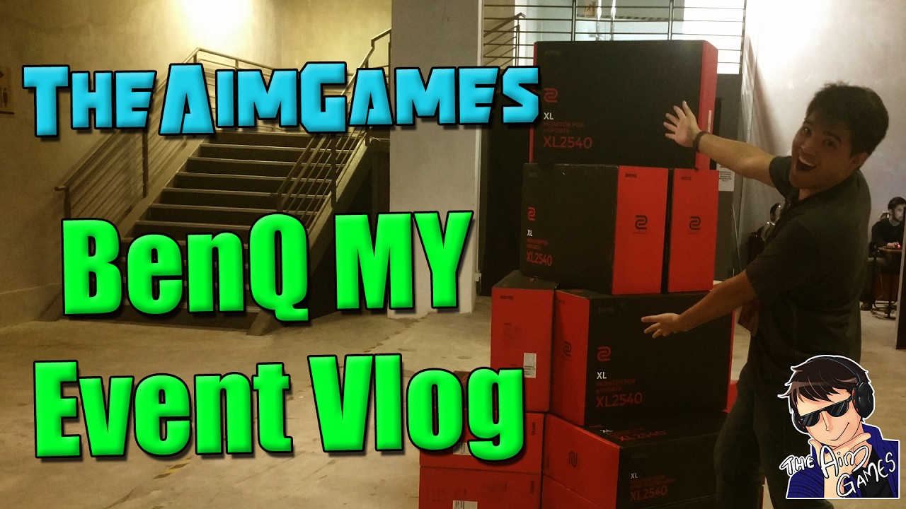FREE GAMING MONITORS?!?! - BenQ Zowie Monitors Launch Event Vlog
