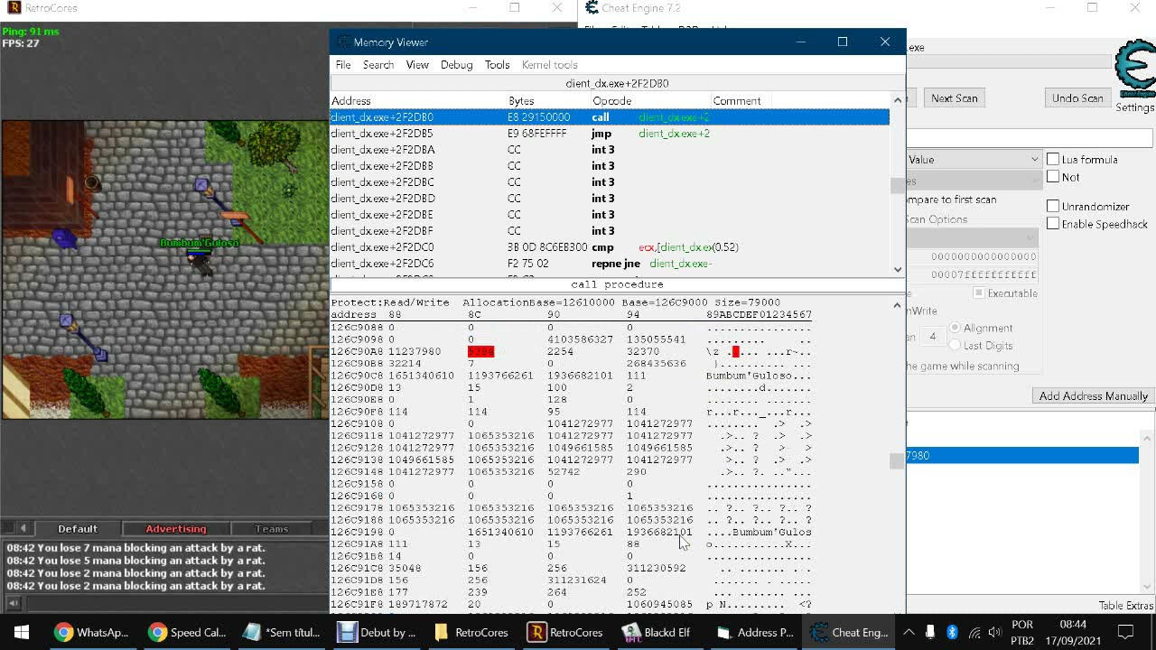 Encontrar Address Offsets OTClient [PART 1]