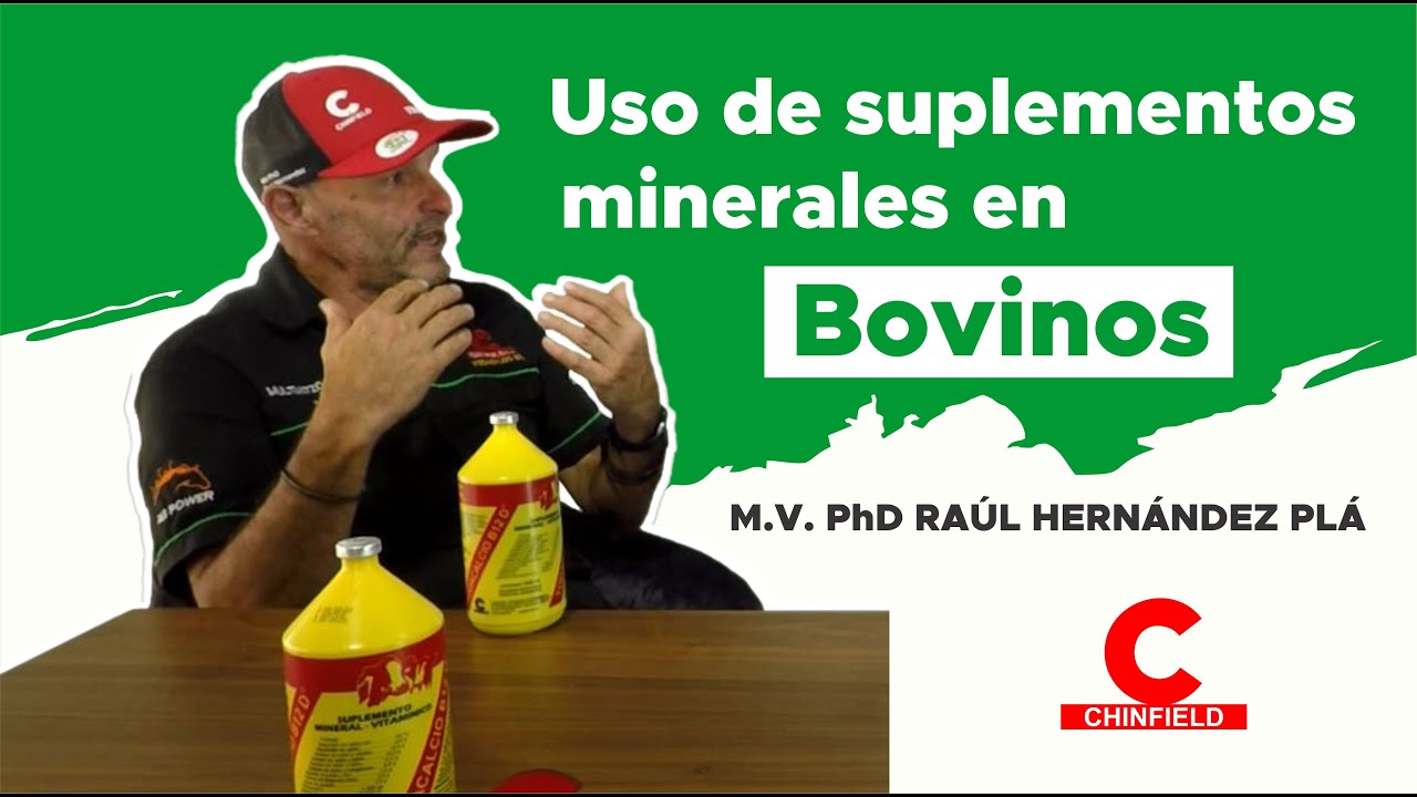 Uso de minerales inyectados en Bovinos