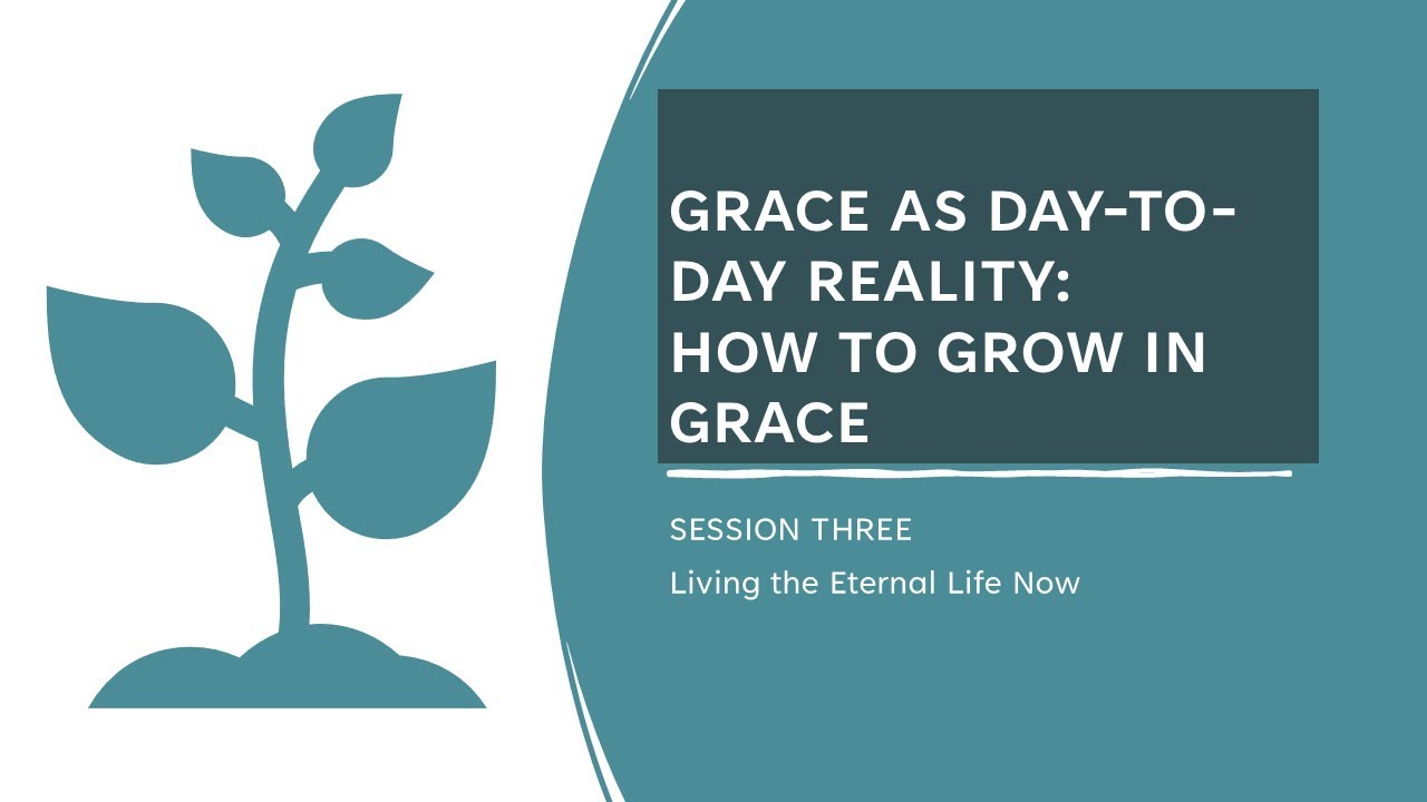 Dallas Willard - Living the Eternal Life Now 3: Grace as Daily Reality: How to Grow in Grace