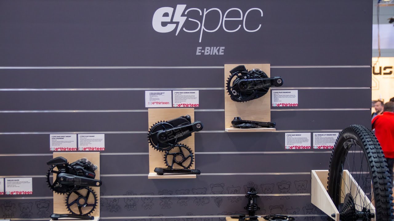 ethirteen espec: Spezielle Komponenten f&uuml;r eMTBs [Eurobike 2019]