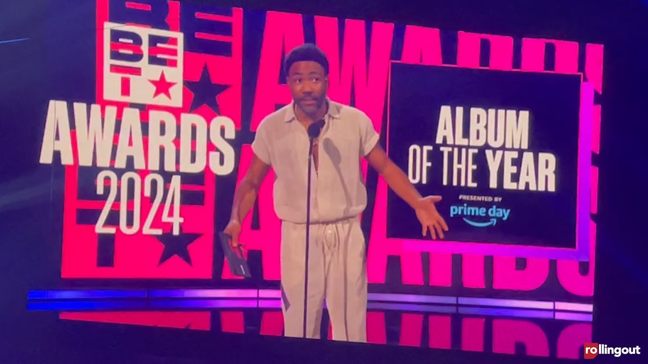 Donald Glover's historic 2024 BET Awards rant