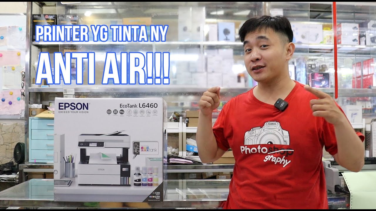 PRINTER EPSON L6460 | PRINTER YANG MULTIFUNGSI PRINT,SCAN, COPY DAN WIFI yg semua tinta ny ANTI AIR!