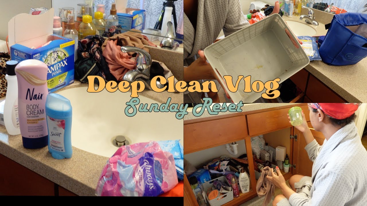 New Year Deep Cleaning Vlog | Sunday Reset *Silent Vlog*