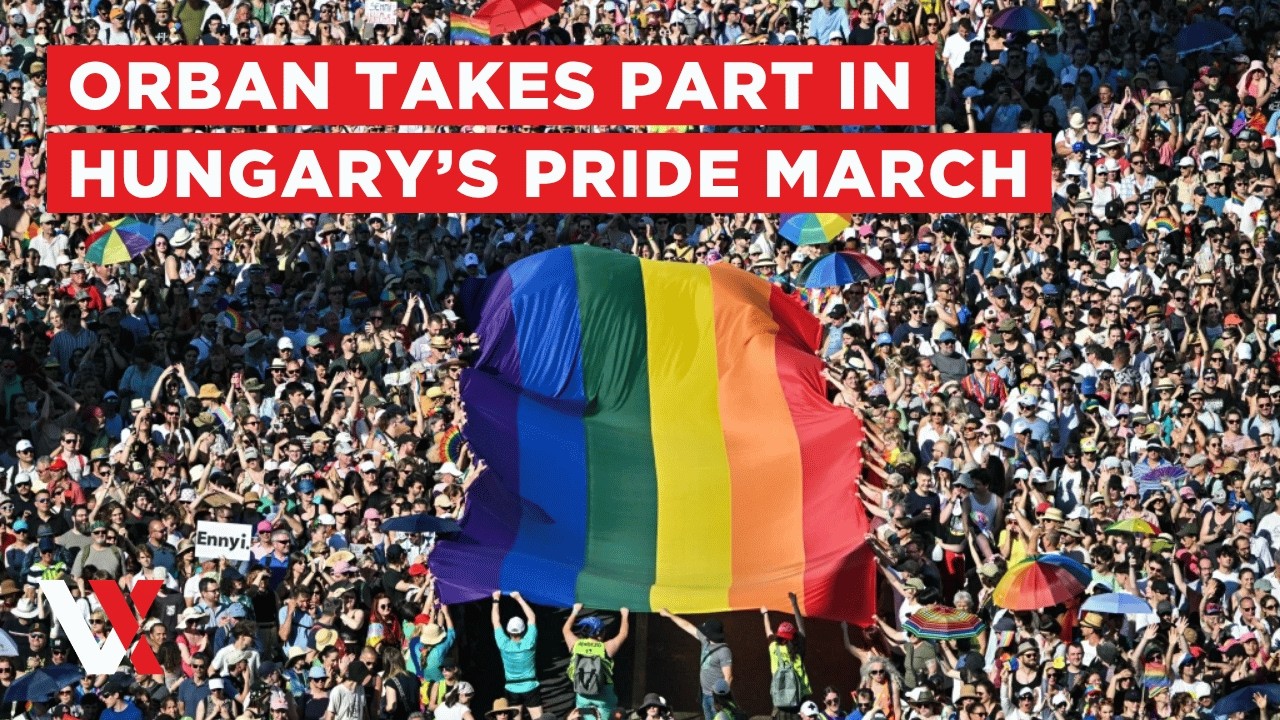 LIVE | Thousands Join Hungary Pride March In Major Show Of Support For LGBTQ Rights | VERTEX