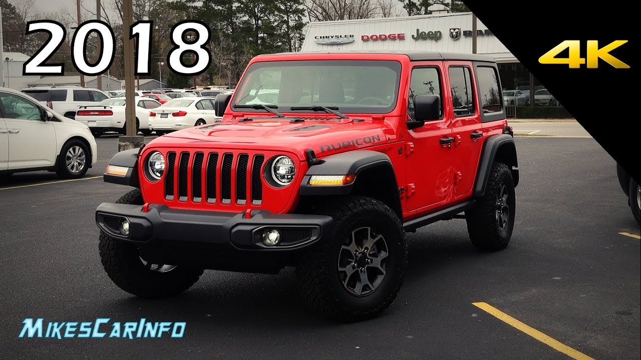 👉 Jeep Wrangler JL Unlimited Rubicon 2018 года