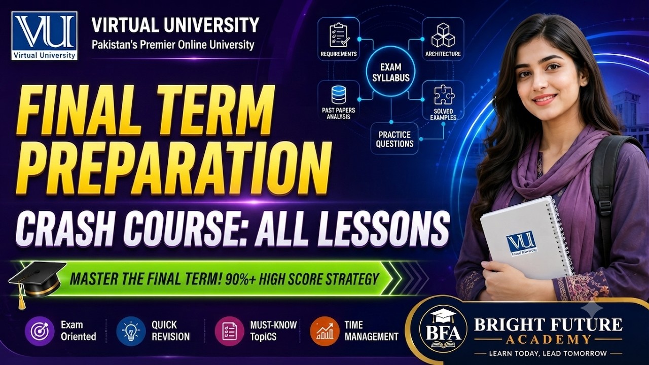 VU Final Term Preparation 2026 | Complete Guide & Exam Tips