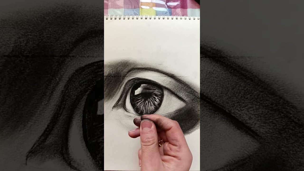 live video 🔥 how to draw realistic eyes | easy tutorial for beginners
