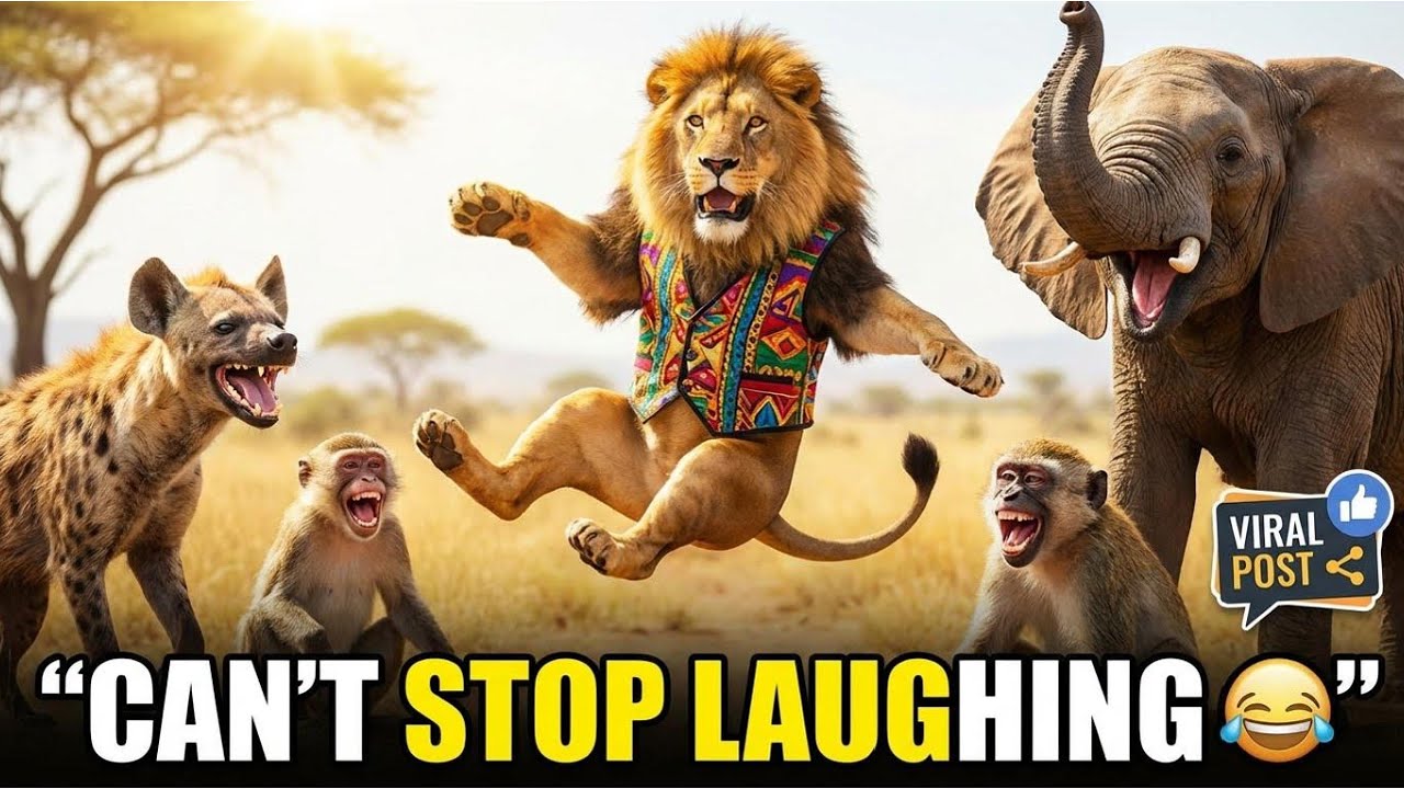 🤣 Smart Lion in Sunglasses ROASTS Jungle Animals | FUNNIEST Animal Vlog Ever! 