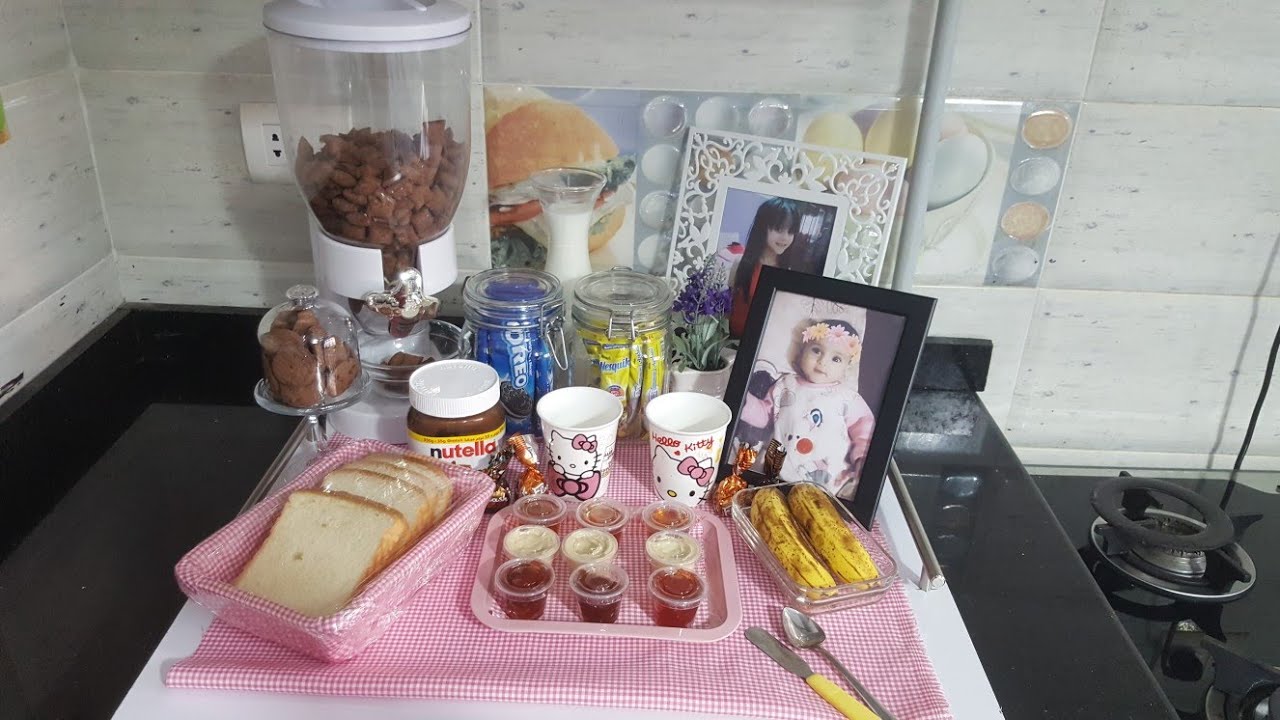 ركن الفطار 🍌🍪  فرحي اولادك ❤