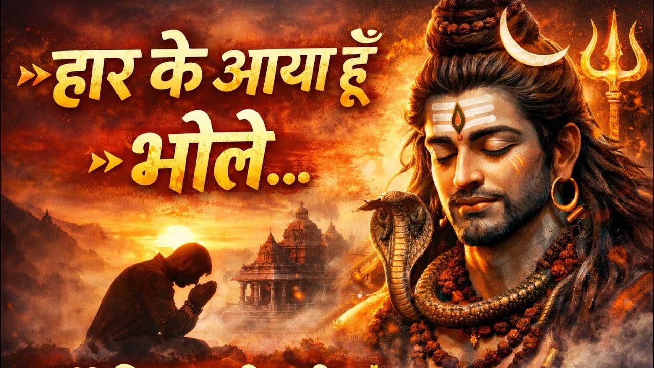मेरे भोले बाबा मैं हार के आया हूँ | दिल छू लेने वाला शिव भजन | Mahadev Bhajan 2026
