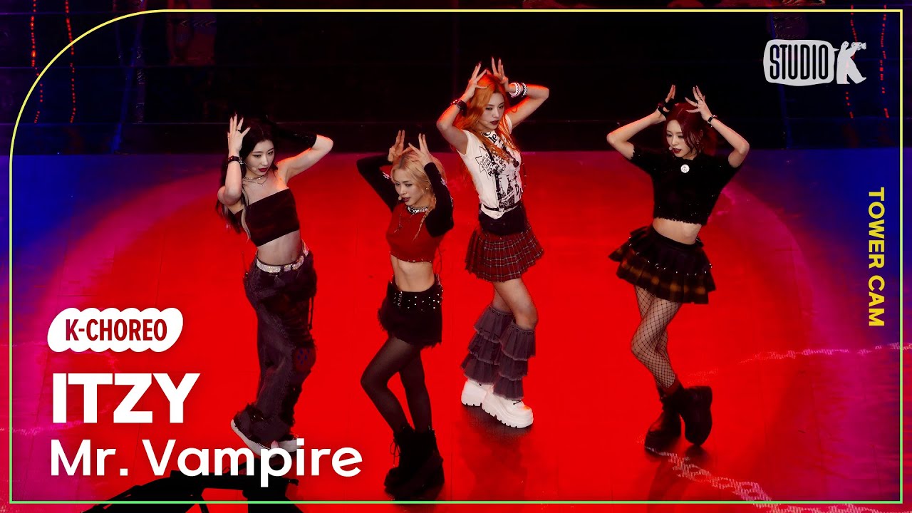 [K-Choreo Tower Cam 4K]  있지 직캠 'Mr. Vampire' (ITZY Choreography) l @MusicBank KBS 240126