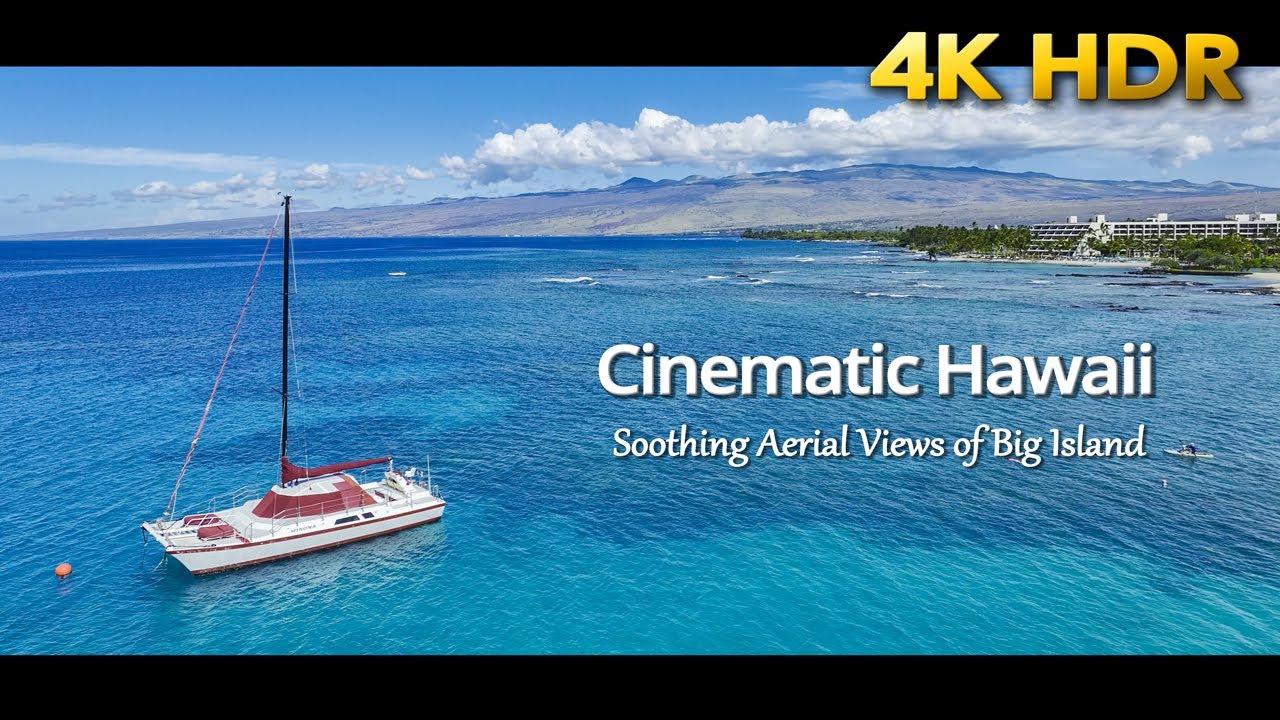 Cinematic Aerial Hawaii: Relaxing 4K HDR Drone Views of Big Island