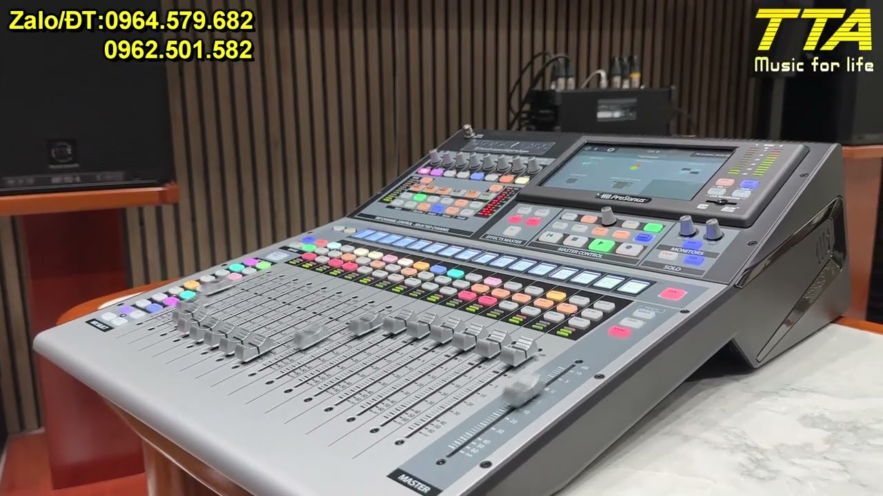 Mở hộp Mixer Presonus Studiolive 32SC