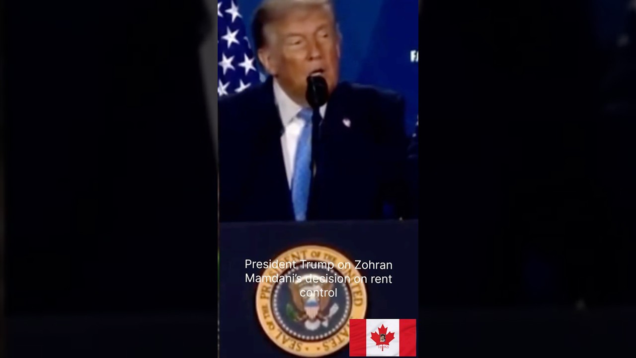 President Trump on Mayor Mamdani Rent Control In New York #fyr #comment #likeable #or #not