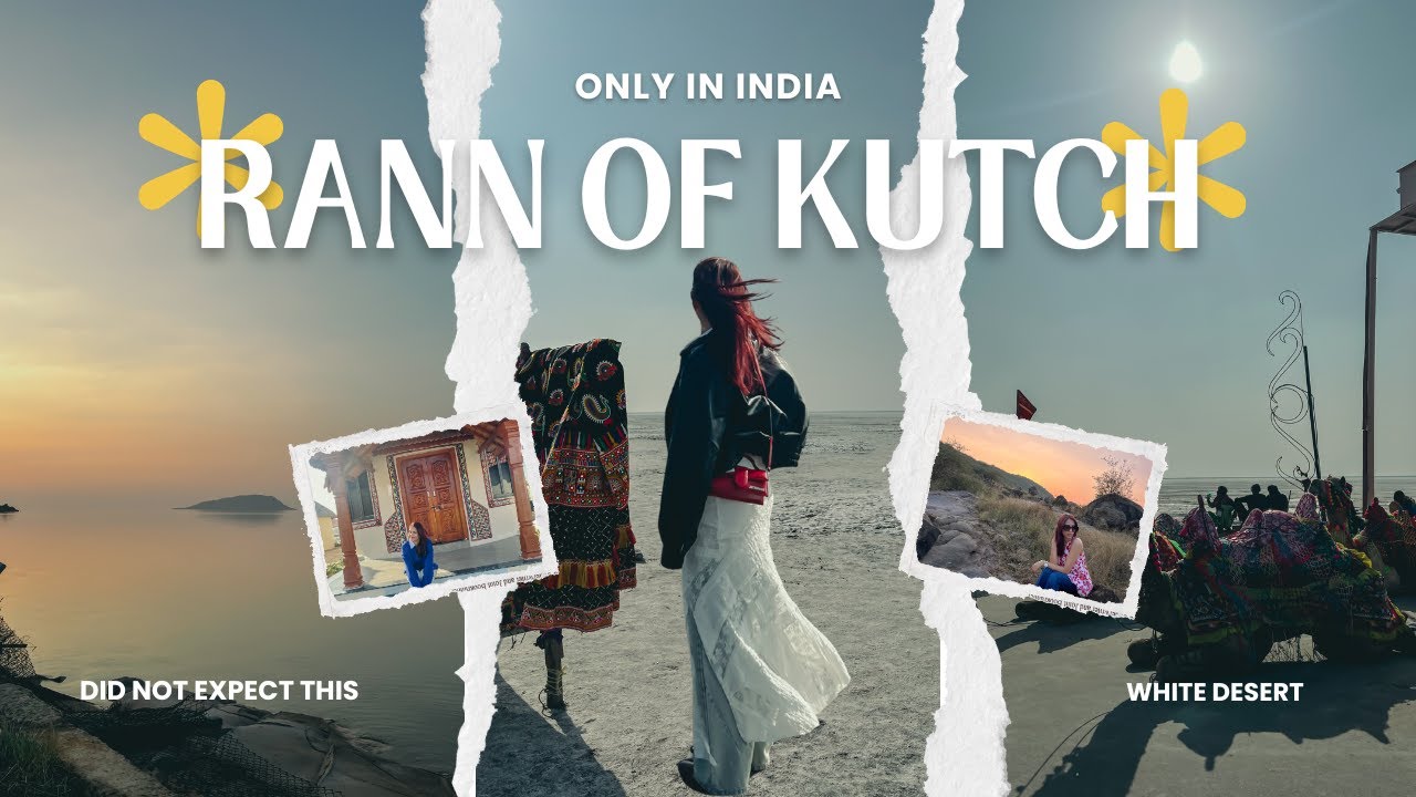 Rann of Kutch Travel Vlog | White Desert, Sunsets & Bhuj market | First trip of 2026✨