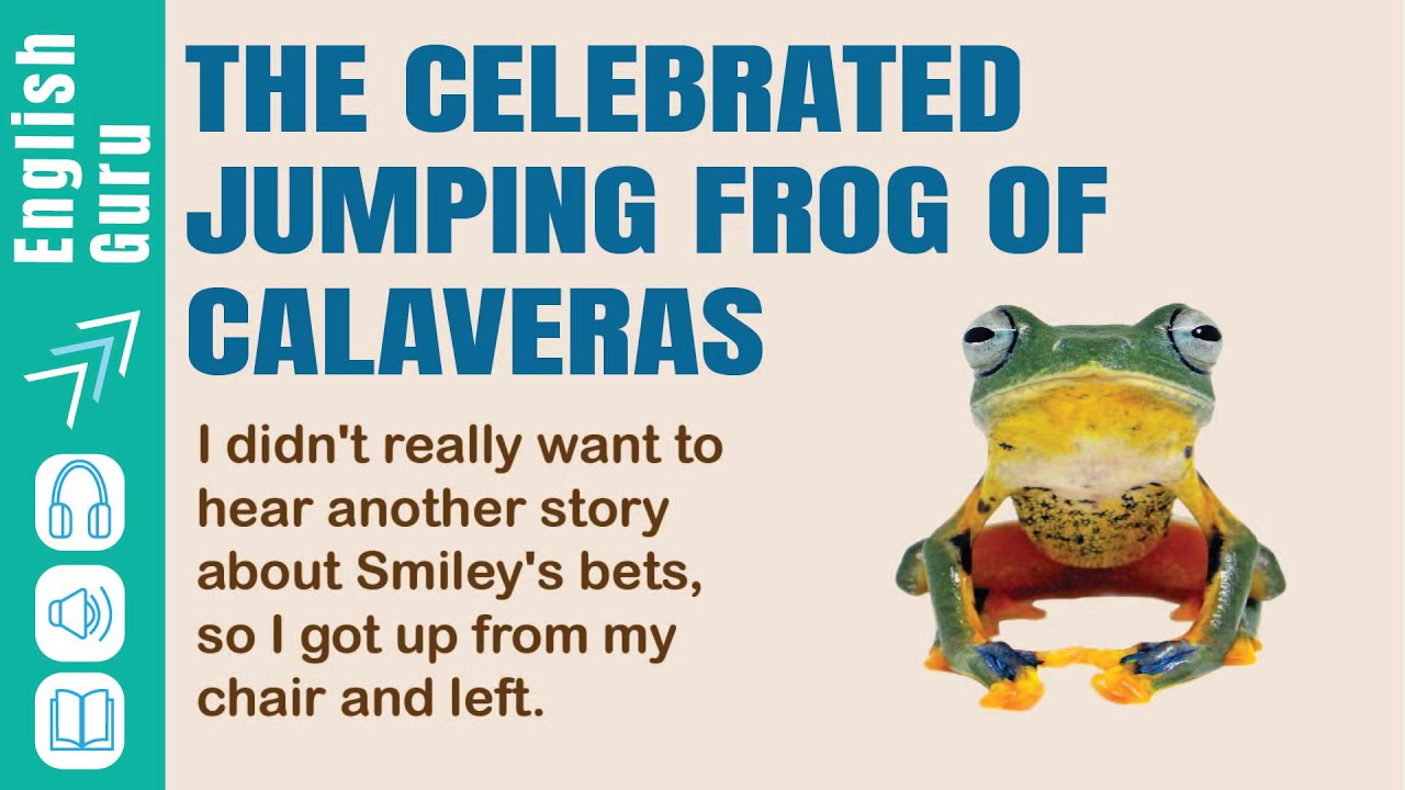 Learn English Through Story| English Listening Practice| The Celebrated Jumping Frog Of Calaveras