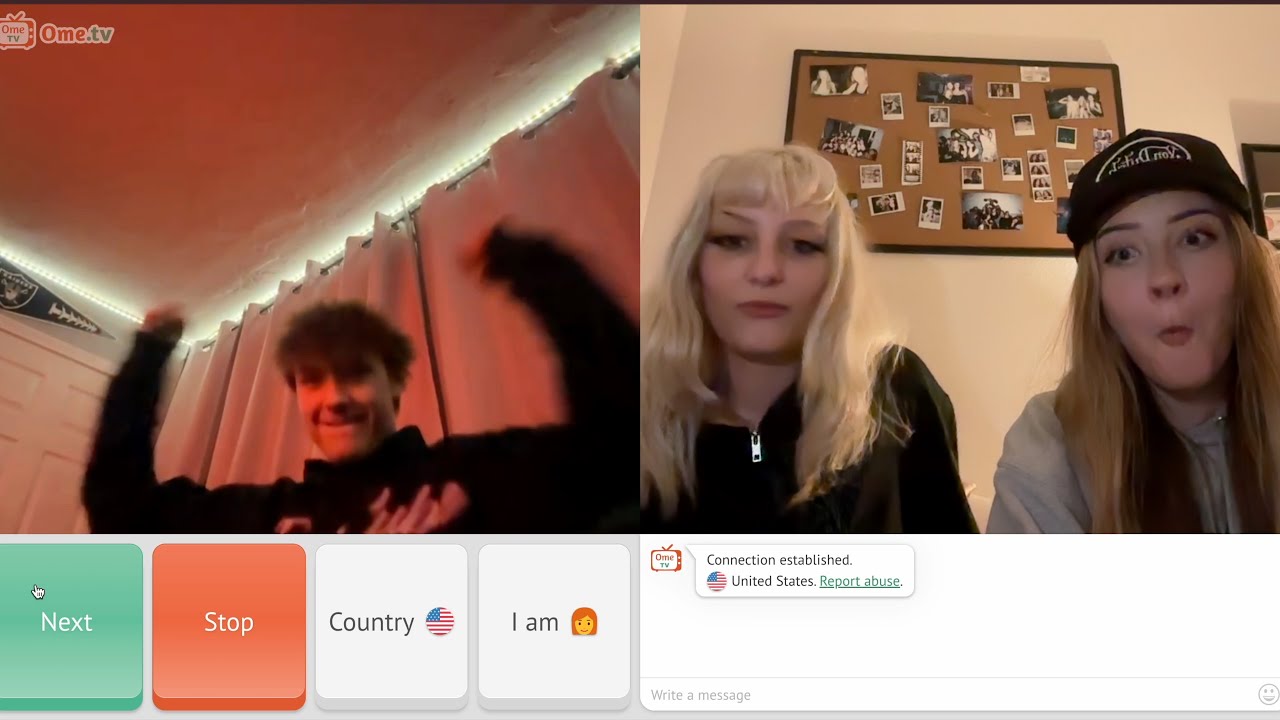 we freak people out (omegle)