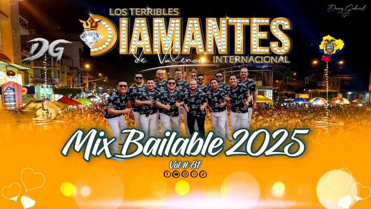 MIX BAILABLE 2025 - VOL 81 LOS DIAMANTES DE VALENCIA SED 1 🎶DANNY GABRIEL VDJ🎶