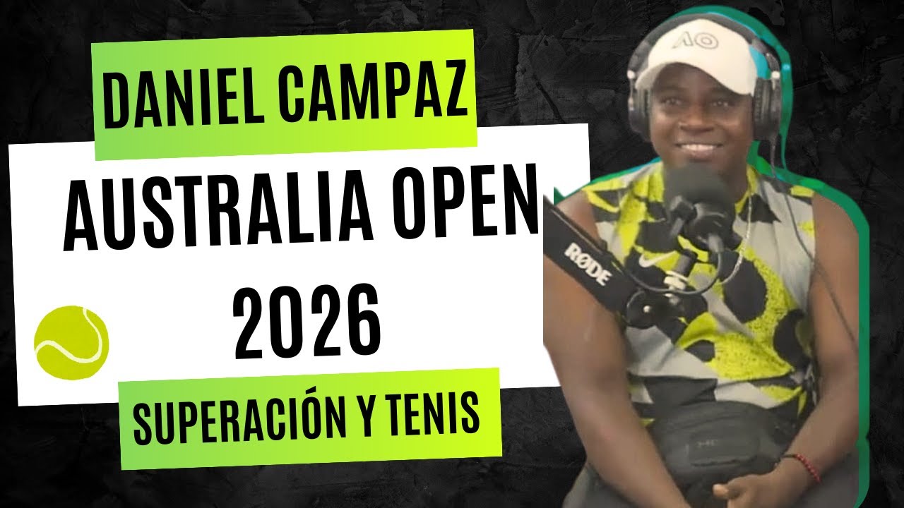 Daniel Campaz 🇨🇴 | Del sacrificio al Australian Open 2026 | Tenis Paralímpico que inspira