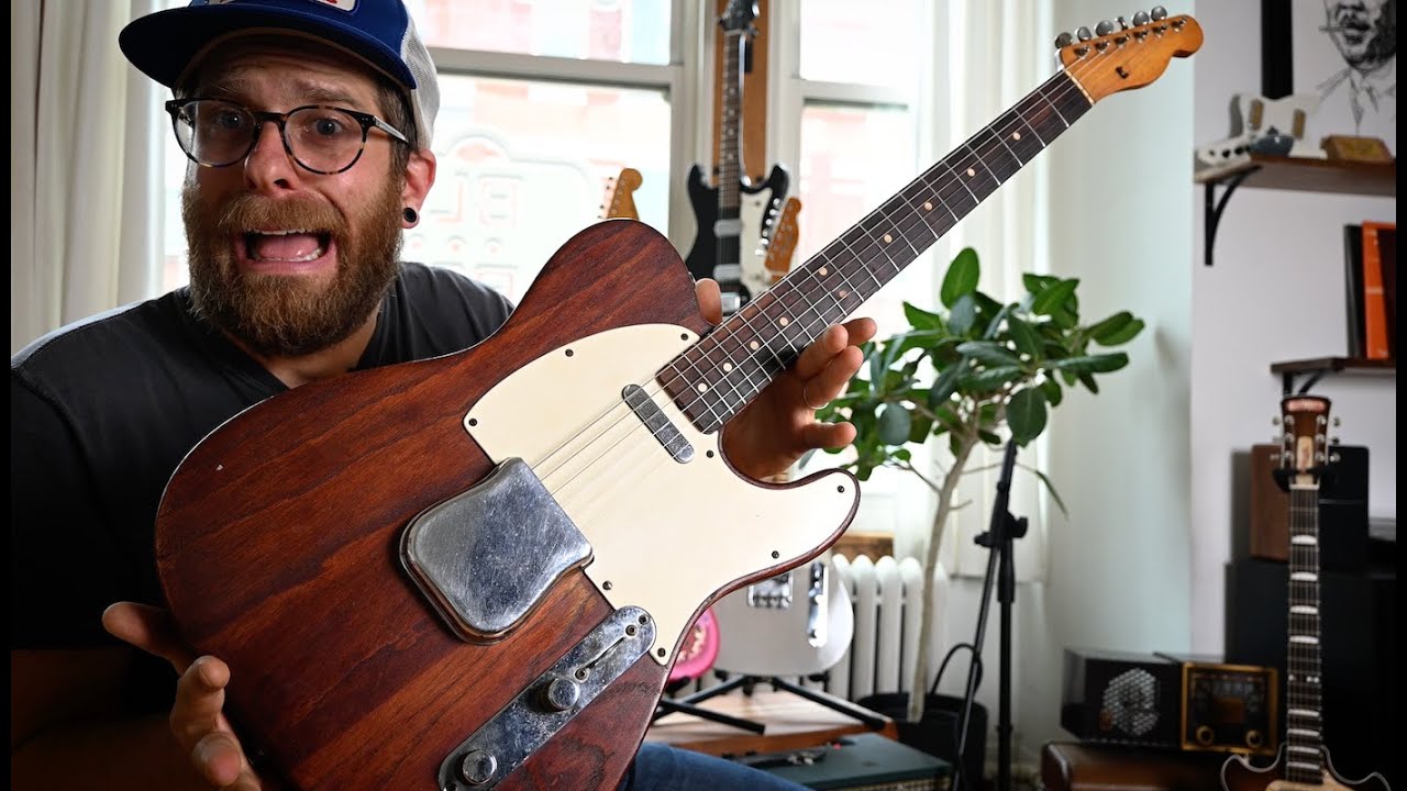 Black Bobbin Shop Demo - 1963 Fender Telecaster Refin