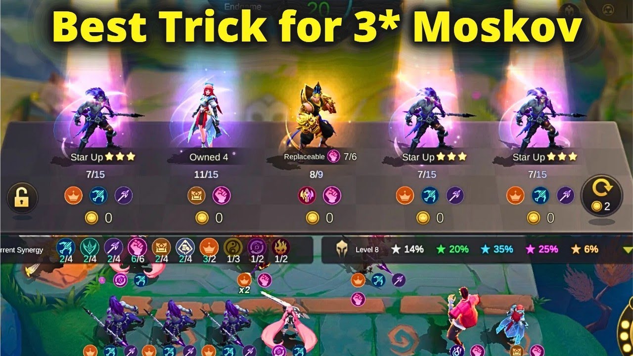 EASIEST WAY FOR 3* MOSKOV WRESTLER PRINCE COMBO | MLBB MAGIC CHESS BEST SYNERGY COMBO TERKUAT 2025