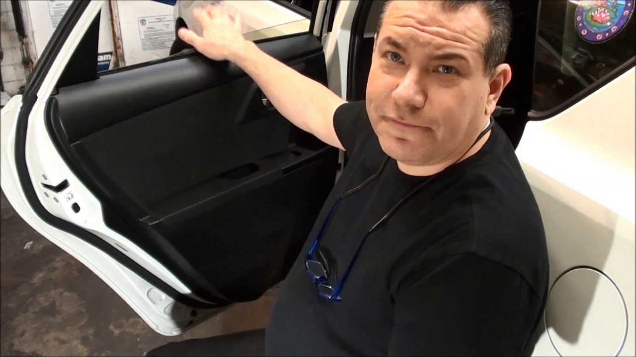 How to remove door panels on a 2016 Scion IM Hatchback