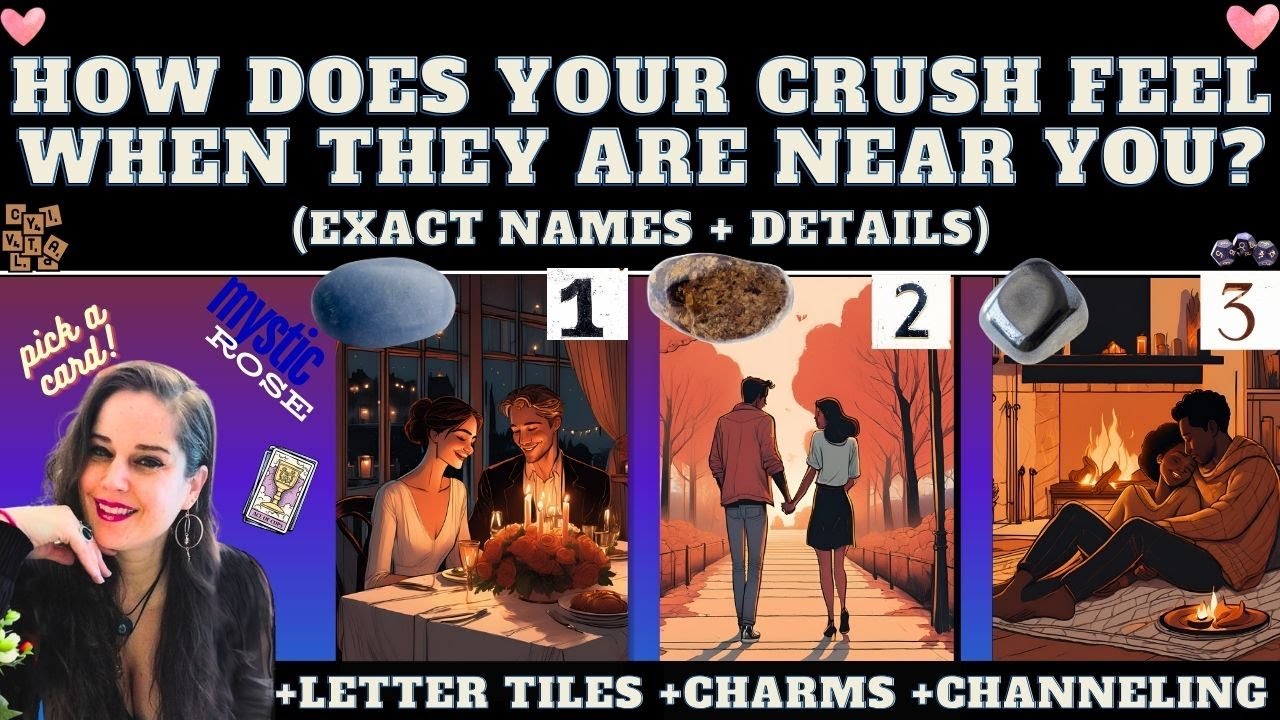 WHY IS YOUR CRUSH INTO YOU? HOW DO THEY FEEL WHEN THEY ARE NEAR YOU? ❤️  tarot pick a card