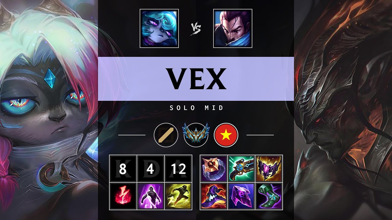 Vex Mid vs Yasuo - VN Challenger Patch 25.13