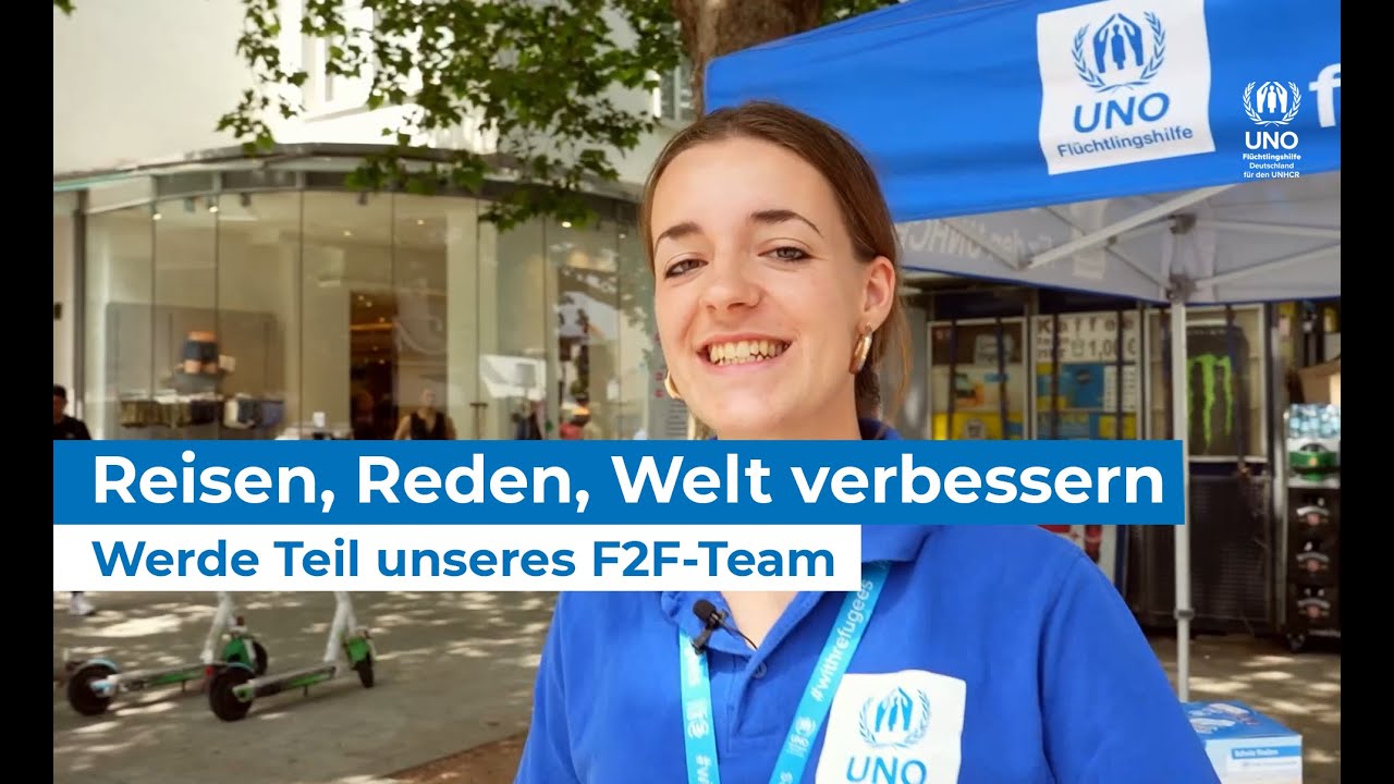 Reisen, Reden, Welt verbessern: Dein Nebenjob bei der UNO-Fl&uuml;chtlingshilfe.