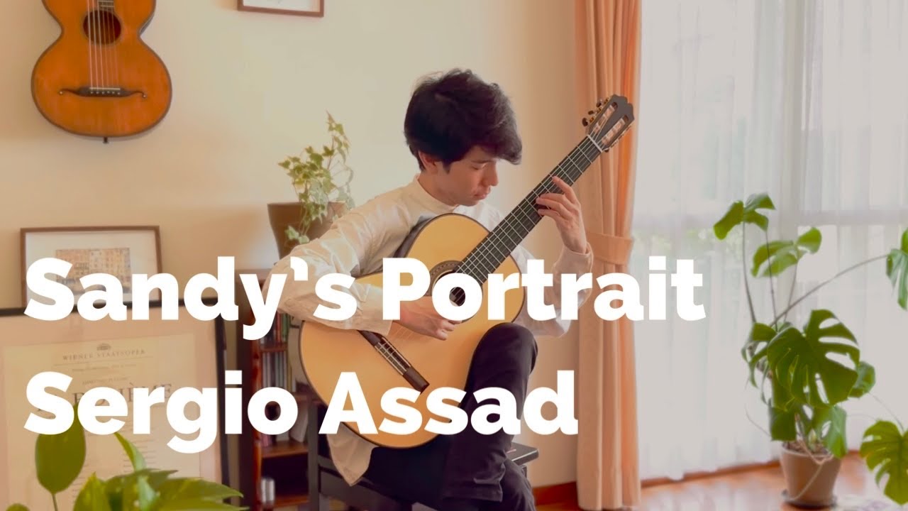 Toccata 《Sandy’s Portrait》 - Sergio Assad | Takuya Okamoto | Classical Guitar