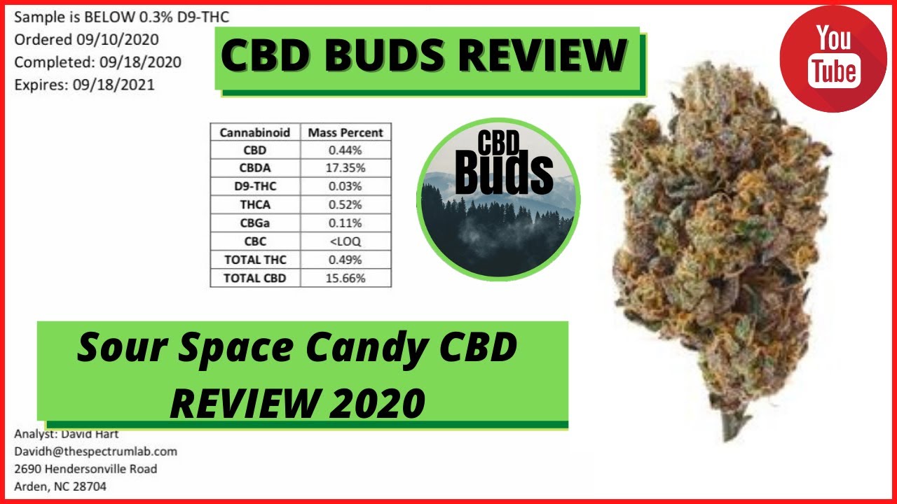 CBD Strain Review - Sour Space Candy - Poplar Creek Farms