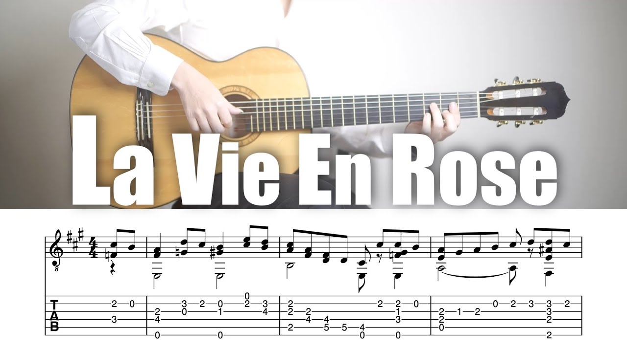 La Vie En Rose - Edith Piaf | TAB