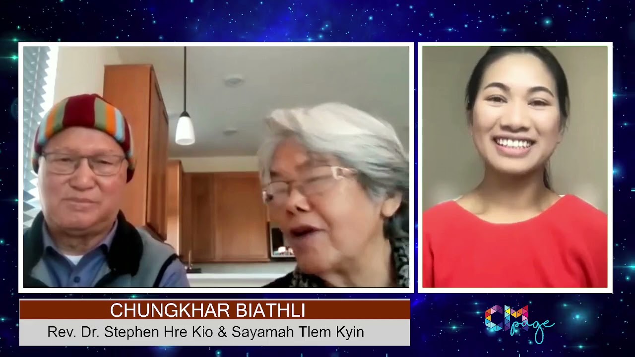 Chungkhar Biathli Rev. Dr. Stephen Hre Kio & Sayamah Tlem Kyin
