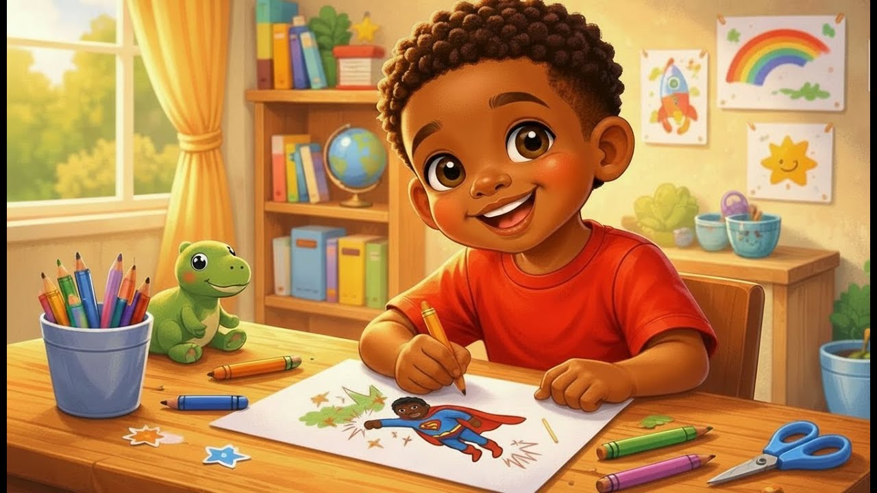 Shy Boy Finds His Brave Voice 🧡 | Kids Story About Confidence & Courage (Read Aloud)