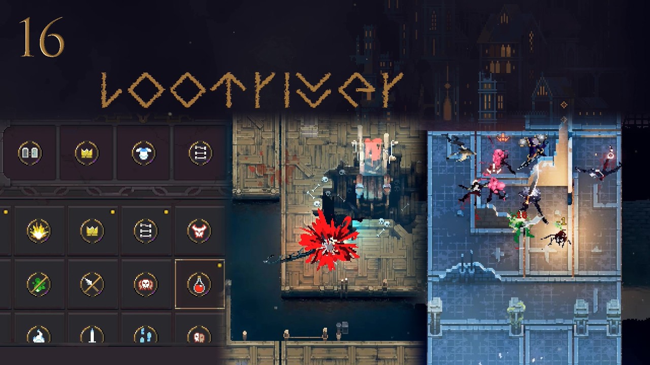 Loot River/ №16/ Активировав нужные артефакты, пытаюсь пройти с ними, но че то трудновато стало