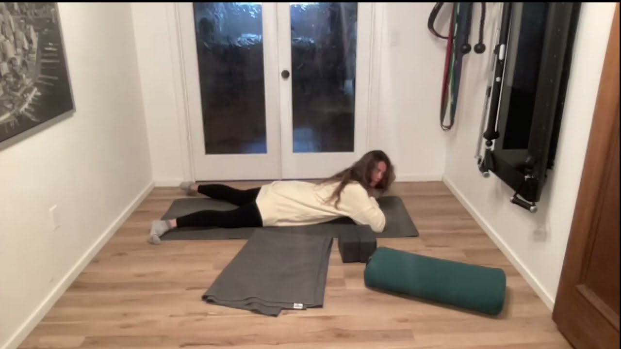Restorative Yoga for Shoulder Relief | Gentle At-Home Practice