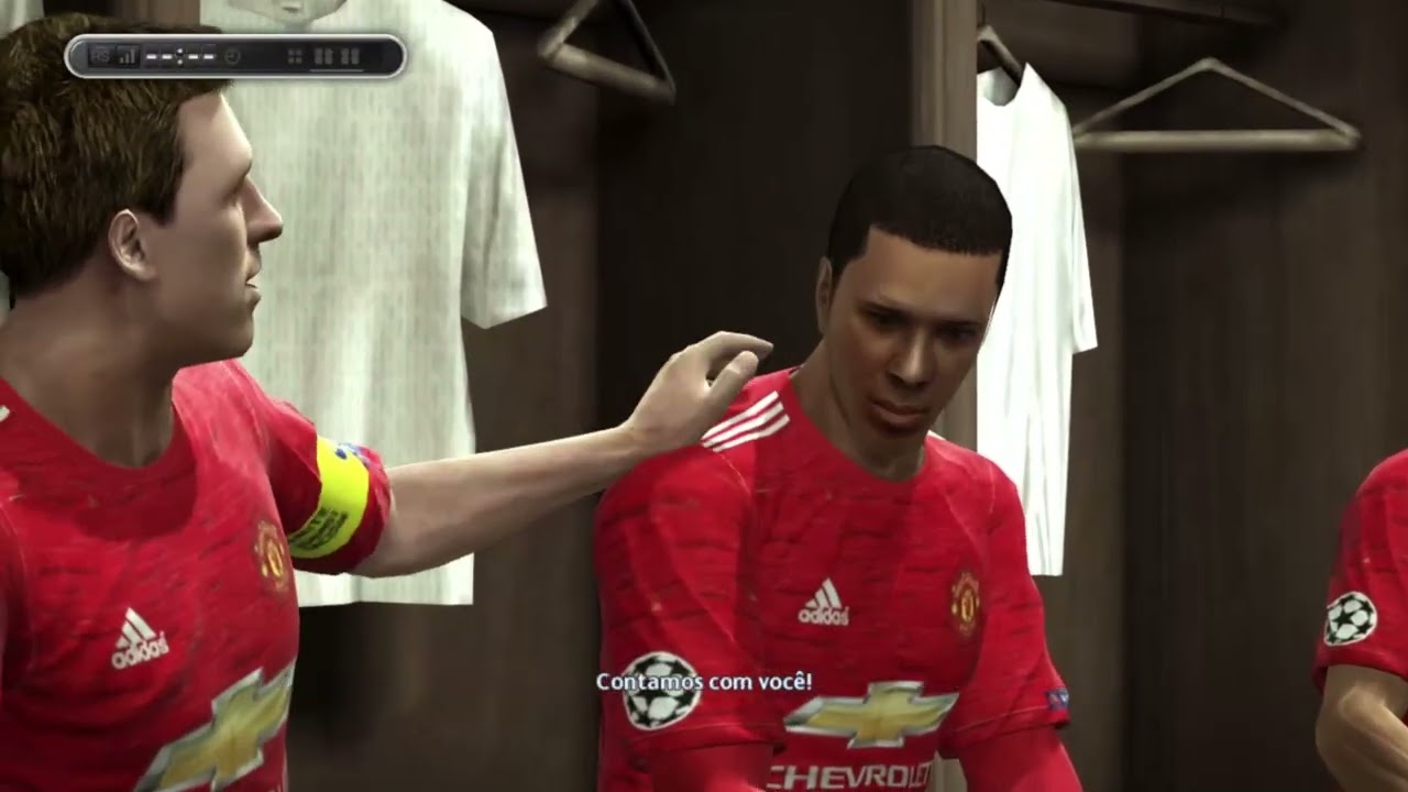 PES 2013 - Highlights   Manchester United e Seleção Brasileira(Eliminatórias para a Copa do Mundo)