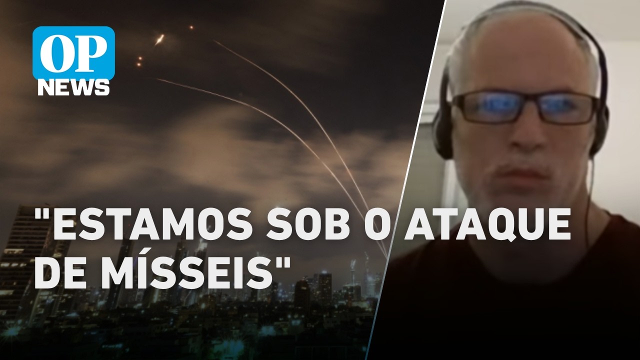 Guerra Israel/EUA x Irã: Brasileiro em Tel Aviv detalha situação após alerta de ataques | OP NEWS