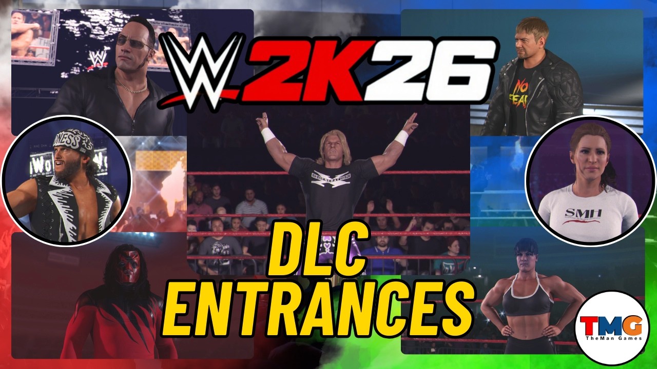 WWE 2K26 : All Monday Night War & Attitude Era DLC Entrances