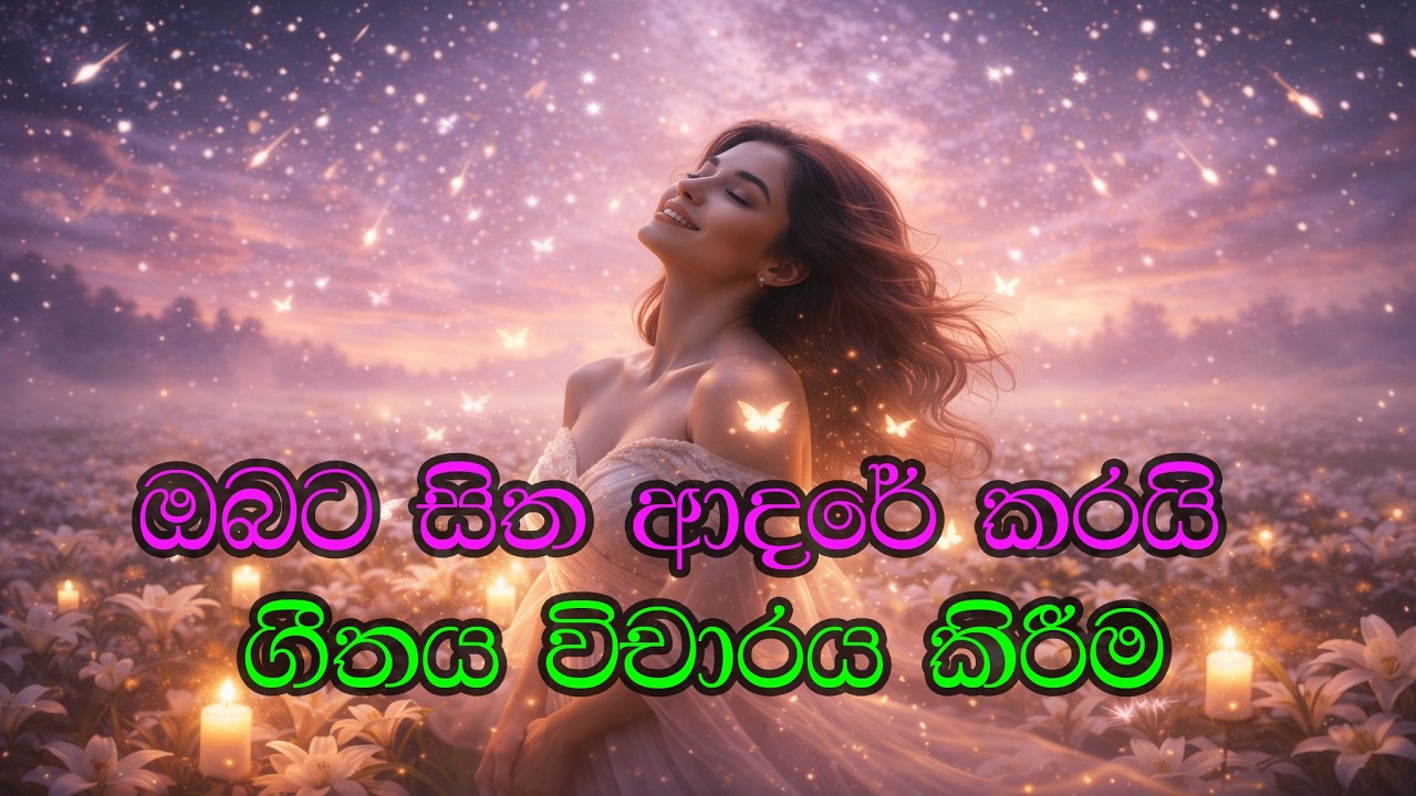 ඔබට සිත ආදරේ කරයි ගීතය විචාරය කිරීම obata hitha adaraya karai
