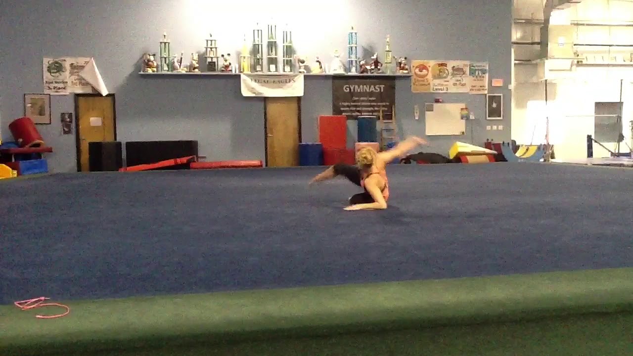 Creepy gymnastics choreography